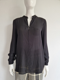 Filippa K. blouse. Maat 38, Zwart.