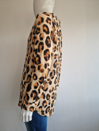 Fabienne Chapot blouse Lily Cato. Maat 42, Bruintinten.