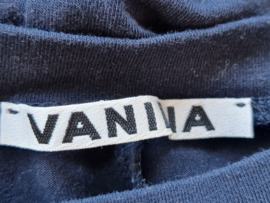 Vanilia cropped jumpsuit. Maat 38, Donkerblauw.