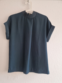 Dante 6 blouse. Maat 2, Smaragdgroen