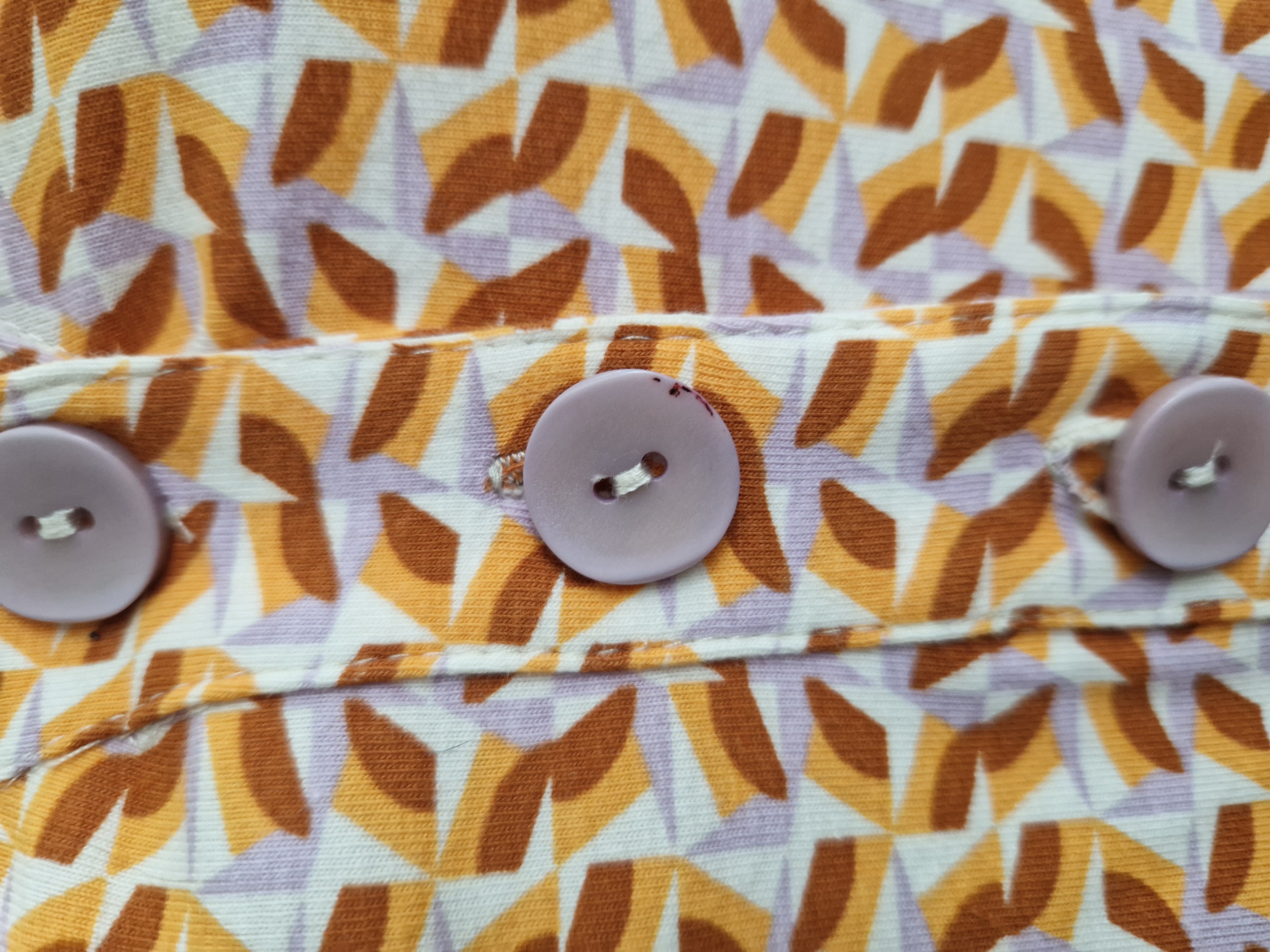 Zilch jumpsuit. Maat S. Origami/lavender.