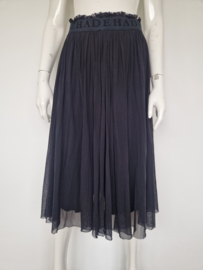 Deha zwarte tule midirok maat L met elastische logoband
