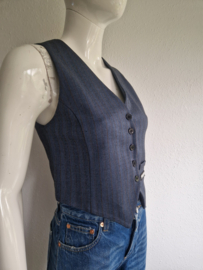 Viadellerose (VDR)gilet. Maat 34/36. Blauw