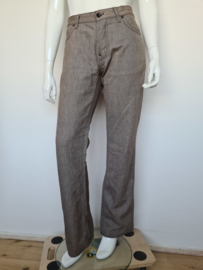 Hugo Boss jeans regular fit. Mt. 36/34. Lichtbruin.