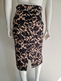 Sportmax Code rok. Maat 42/44, Zachtroze/zwart/print.