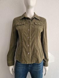 Riani jasje. Maat 38/40, Khaki/corduroy