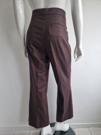 Marc O'Polo Pure pantalon. Maat 44. Chocoladebruin/wol.