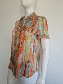 JS Millenium blouse. Maat S. All over print.