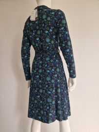 La Lamour Collar Dress Marilyn Retro Birds. Maat M