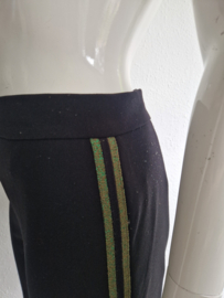 Ana Alcazar pantalon. Maat 36. Zwart/streep.