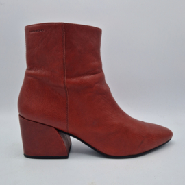Vagabond enkellaarsjes Olivia. Maat 41, Rood/leer.
