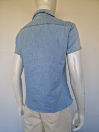 Closed denim blouse XS. Lichtblauw