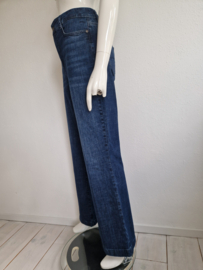 Expresso flared jeans. Maat 40, Donkerblauw.