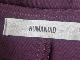 Humanoid jurk | Maat L | Aubergine |