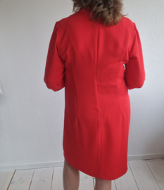 Comma jurk. Maat 36/38. Rood.