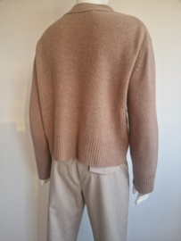 Zenggi cropped cardigan. Maat S. Yak/merino/Everest