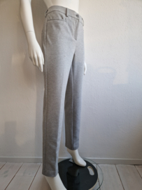 Toni pantalon. Maat 38, Lichtgrijs/visgraat