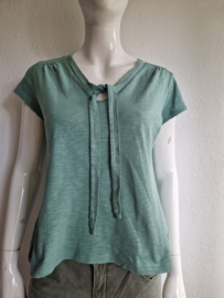King Louie top. Maat M. Mintgroen.