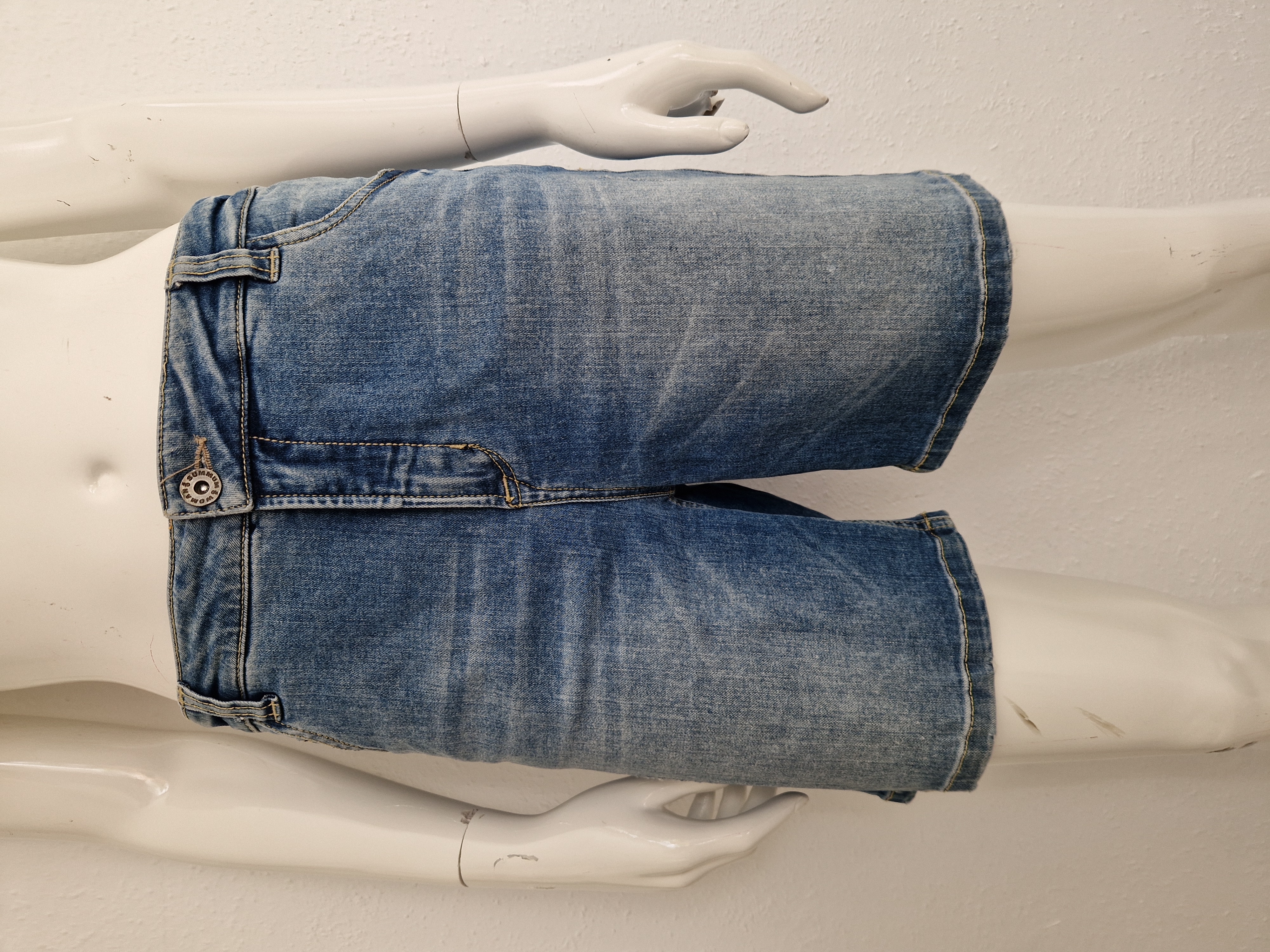 Summum denim shorts. Maat 40/42. Blauw.