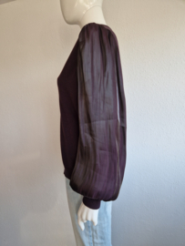 Studio Anneloes pullover. Maat XL. Aubergine.