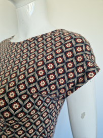 King Louie  jurk. Maat M. Print.