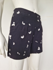 Selected Femme shorts. Mt. 38, Zwart/wit.