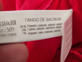 Valisère Lingerie satijnen rok met kant. Maat S. Rood