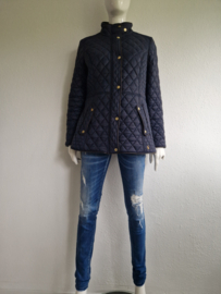 Joules winterjas. Maat 40. Donkerblauw.