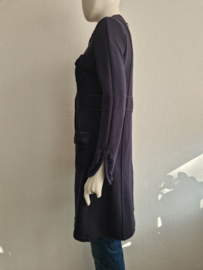 Shirt Passion vest. Mt. 38, Donkerblauw.