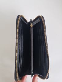 Michael Kors leren portemonnee | Zwart |