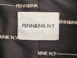 Penn & Ink N.Y. mantel | Maat 40/42 | Visgraat |