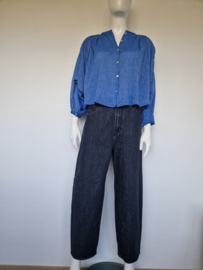 BY-BAR Becky Athia Blouse | Maat S | Sapphire Blue |
