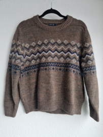 Soeur Wilhem trui. Maat 38, Grijs/wol.