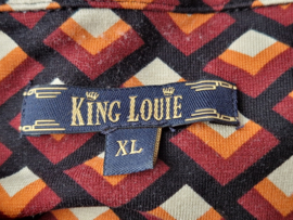 King Louie blouse | Maat 40 |Retro print |