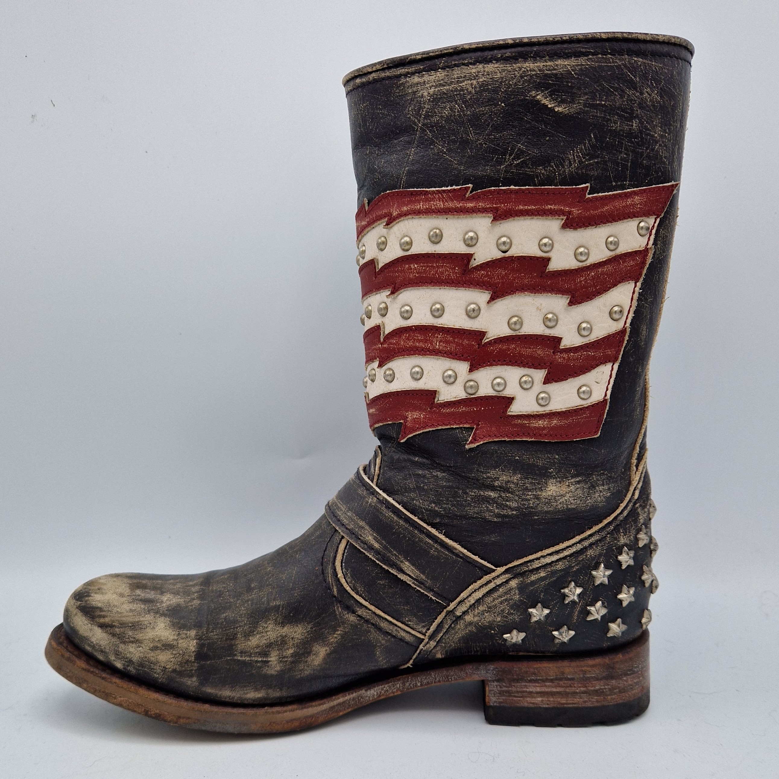Sendra boots. Maat 40, Amerikaanse vlag.