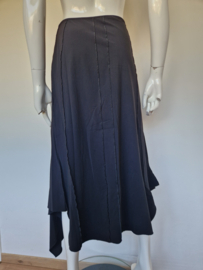 Marithé & Francois Girbaud rok. Maat 38, Zwart.