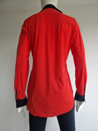 Studio Anneloes blouse. Maat M. Rood/travelstof.