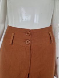 Zilch Amsterdam pantalon. Maat M. Cognac