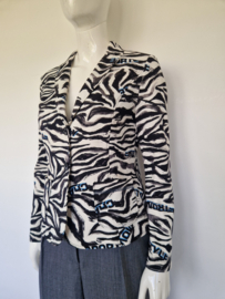 Marc Cain blazer. N3,Zebraprint.