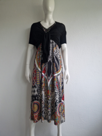 Batida maxi dress. Maat 3, All over print.