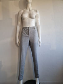 Toni pantalon. Maat 38, Lichtgrijs/visgraat