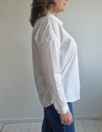 MSCH Copenhagen blouse. Maat M/L. Wit.