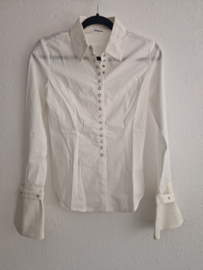Hoermanseder blouse. Maat 34, Wit.