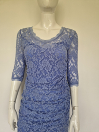 Marc Cain Kanten Jurk N2 /34/ 36 Lichtblauw