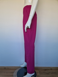 Studio Anneloes travelstof broek fuchsia roze. Maat M