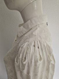 Damsel in a dress blouse. Maat 38, Crème.