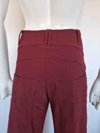 Heart Triangle broek | Maat L | Bordeaux |