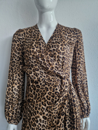 Twinset maxi dress. It.maat 48. Dierenprint.