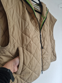 Beaumont gewatteerde bodywarmer met capuchon | Maat 44 |