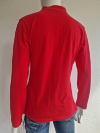 Lien & Giel top. Maat L. Rood